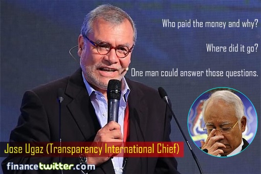 Jose Ugaz TI Chief - Questioned Najib