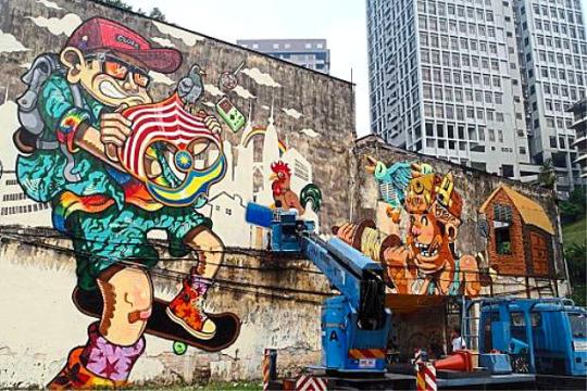 Malaysia S Stunning Street Art The Coolest Murals And Where To Find Them Lim Kit Siang