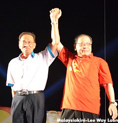 Anwar and Lim Kit Siang